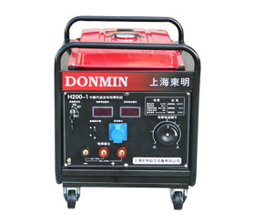 管道焊機(jī)氬弧焊野外開(kāi)架式永磁汽油發(fā)電電焊一體機(jī)H200-1